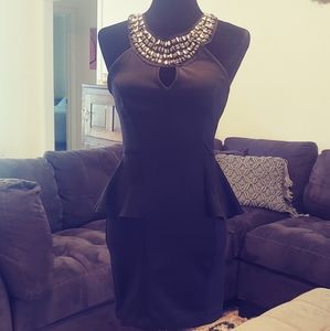 Slimming Halter top style Little black dress